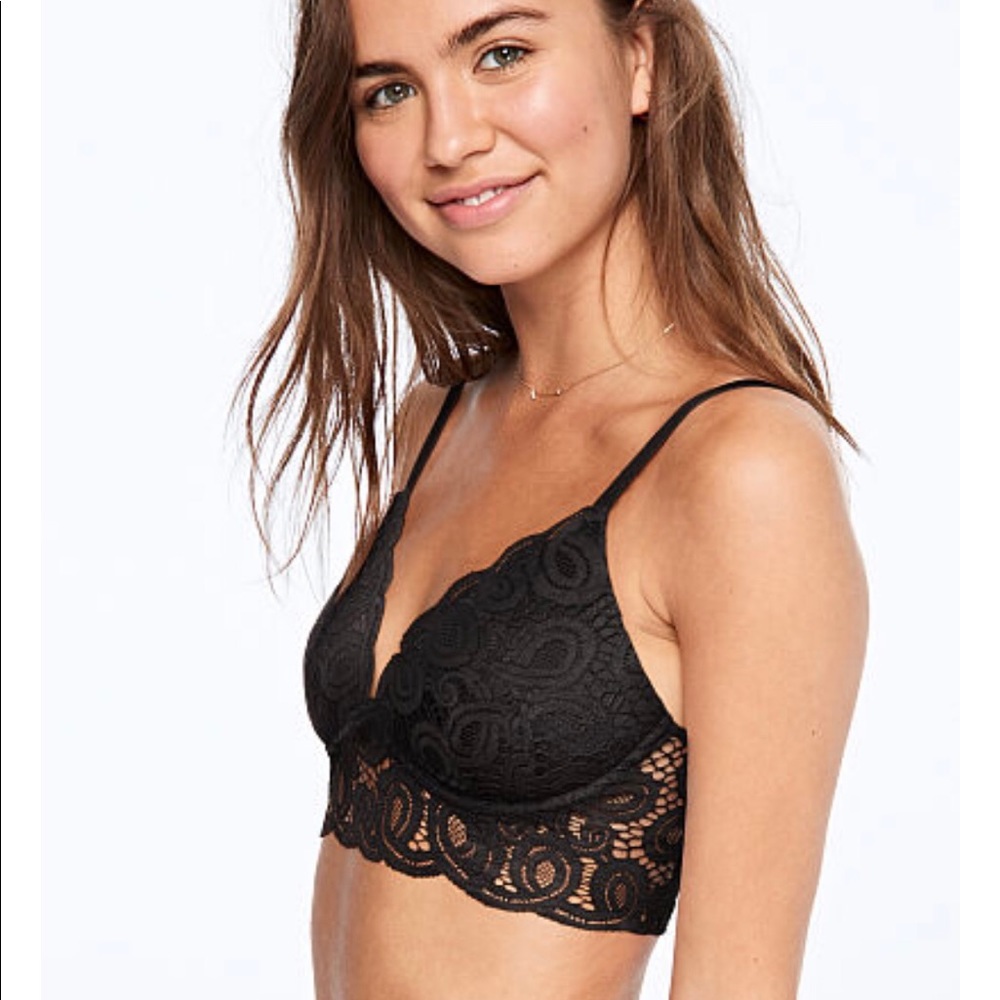 CROCHET WIRE-FREE PUSH-UP BRALETTE